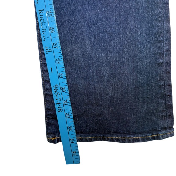 GAP Perfect Bootcut Jeans Women's Blue Denim Size 31L 90s Y2K Flare - Picture 10 of 11